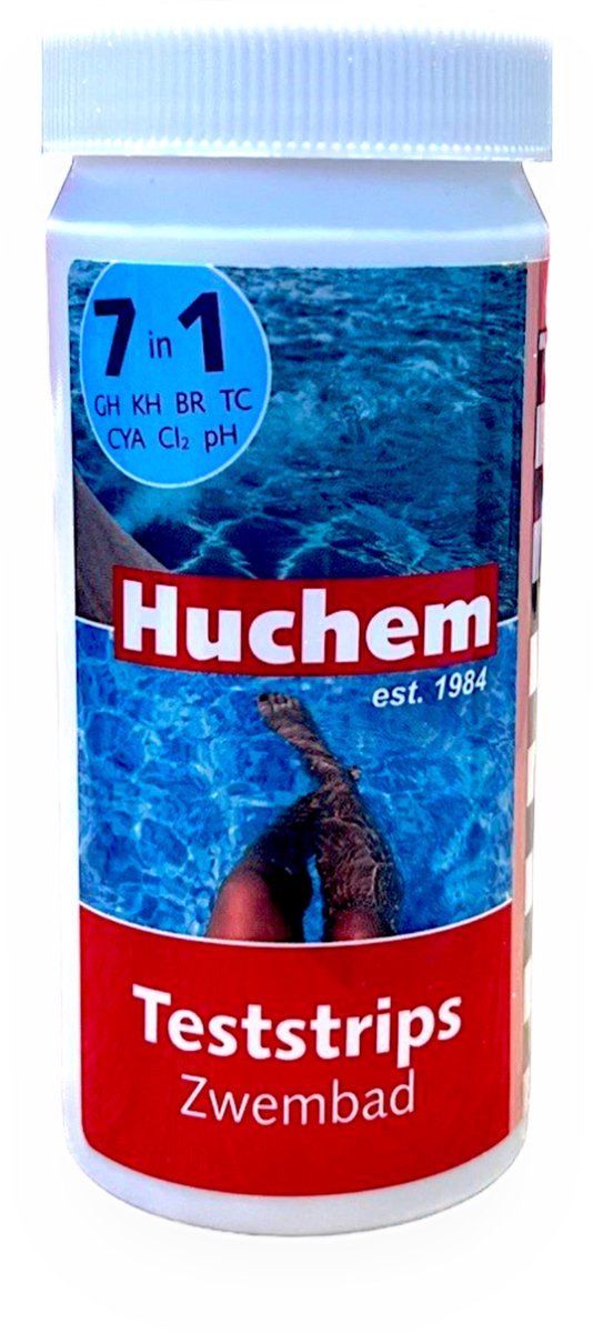 Teststrips | Zwembad | 50 st. | 7 in 1 | Aquarium | Pool | Swimming pool